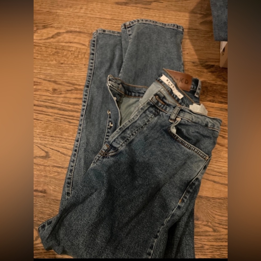 NAKD high waisted boyfriend jeans